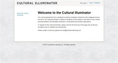 Desktop Screenshot of culturalilluminator.com